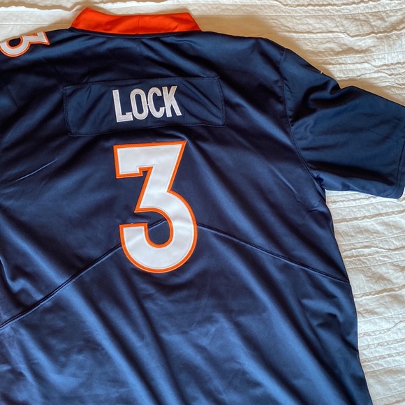 NWT. Denver Broncos Drew Lock Jersey. - Picture 4 of 5
